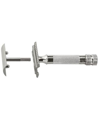Merkur Mk34c Double Edge Razor - Heavy Duty Short Handle | Top Quality Shave - Buy Online on GoSupps.com