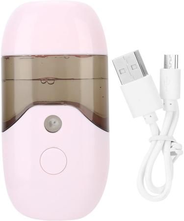 Handy Mist Humidifier Moisturizing Skin Care Face Steamer Facial Nano Sprayer Handheld Mist Humidifier Mini Face Steamer Handheld Facial Mist Sprayer (Pink) - Buy Online on GoSupps.com