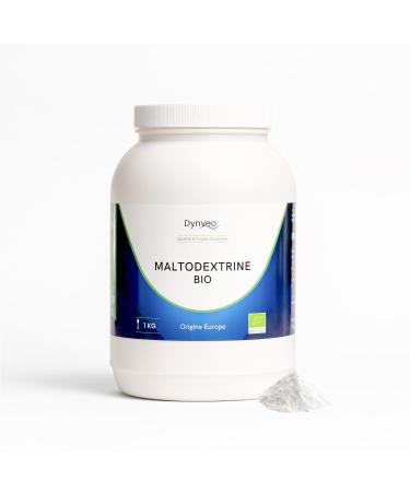 Maltodextrine Bio en Poudre 1kg - Performance Physique & Musculation - Source Premium Glucides - Assimilation rapide - Hautement Digeste - Indice glyc mique lev - Origine europ enne - Dynveo