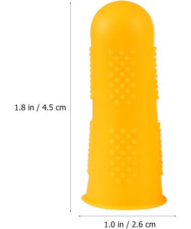 VILLCASE 15pcs Hot Glue Finger Protectors - Non-Slip Silicone Finger Sleeves for Crochet & Crafting - Buy Online on GoSupps.com