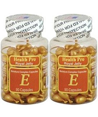 NU-Health Vitamin E Skin Oil Royal Jelly, 90 Softgels (Pack of 2)