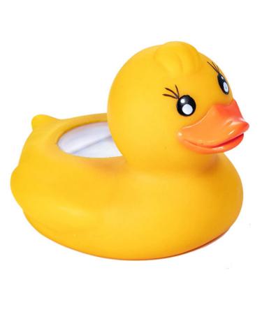 Duck Bath Thermometer Electric Floating Safety Duck Bath Thermometer for Baby Infant Yellow