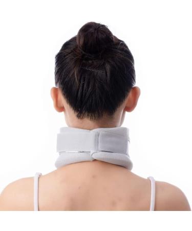 Neck Support for Migraine Relief | Soft Foam-Collar Fleece | Pain & Pressure Relief | Sleep Comfort (Size S) - Buy Online on GoSupps.com