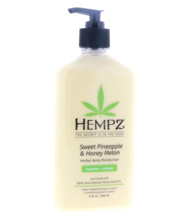 Hempz Sweet Pineapple & Honey Melon Lotion 3 Pack - 17oz Each - Buy Online on GoSupps.com