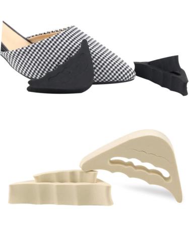 Garneck Women's High Heels Toe Filler Inserts - Soft Sponge Half Insoles & Adjustable Shoe Fillers - 2 Pairs Comfort Cushions for Loose Shoes - Buy Online on GoSupps.com