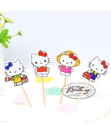 48 PCS Cute Kitties Cupcake Toppers Cat Cupcake Toppers for Adults Kids Birthday Party Decorations Supplies Baby Shower Decorations(Kitties) Pack of 48 - Buy Online on GoSupps.com