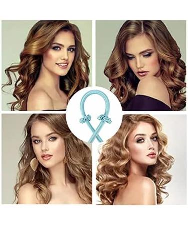Heatless Curling Rod Headband for Long Hair - No Heat Sleeping Hair Rollers for Soft, Shiny Waves - DIY Hair Styling Set - Buy Online on GoSupps.com