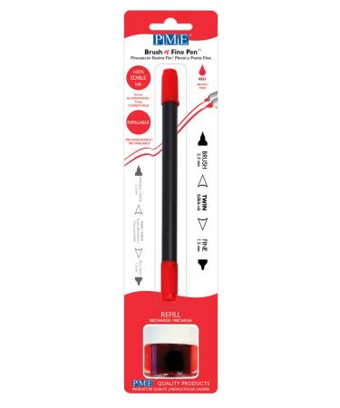 Red edible pen - with refill