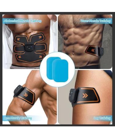 Flintronic EMS Gel Pads - 3/9/66 Pieces for Abdominal Muscle Trainer | Hydrogel Replacement Pads for Electrical Muscle Stimulation - Buy Online on GoSupps.com