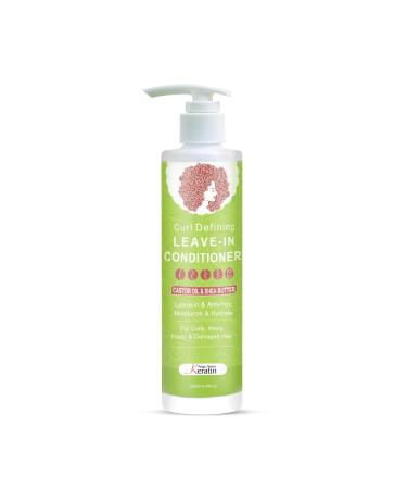 Magic Master Keratin Leave-In Conditioner Spray & Detangler Grow Long Biotin - Anti-Frizz Deep Conditioner For Split Ends & Breakage - Caffeine & Ginseng for Curly Dry & Damaged Hair