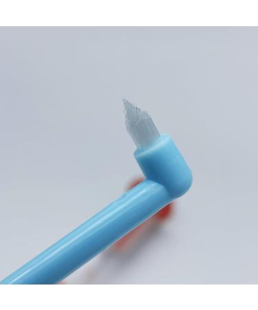Interspace Toothbrushes - Soft Single & Narrow Interdental Brushes for Orthodontic Care (8 Pieces) in Blue Green Pink White - Detailed Cleaning for Braces - Buy Online on GoSupps.com