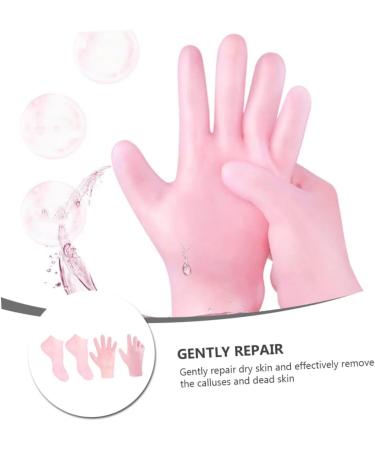  POPETPOP POPETPOP 1 Set Moisturizing Spa Socks Cotton Socks for Dry Hands Foot Care Socks Gel Boat Socks for Dry Hands Whitening Cotton - Buy Online on GoSupps.com