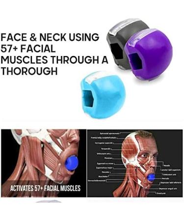 Jaw Trainer & Exerciser Set - 3 Pieces for a Beautiful Jawline | International Shipping Available - Buy Online on GoSupps.com