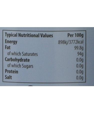 The Groovy Food Company Organic Virgin Coconut Oil Infused With Turmeric 283ml - Buy Online on GoSupps.com