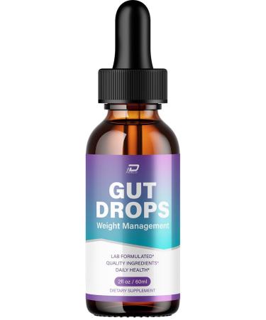 Indelo Gut Drops Healthy Formula GutDrops All Natural Healthy Levels - Extra Strength Liquid Reviews (1 Pack 1 Month Supply)