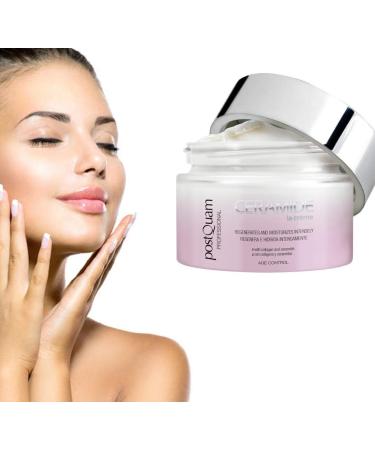POSTQUAM Professional Ceramide Cream with Collagen 50ml - Moisturizing Day Cream for All Skin Types | Renew Your Skin's Natural Barrier - Shop Internationally - Buy Online on GoSupps.com