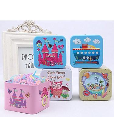 700-Piece Disposable Hair Ties & Elastic Bands in Sweet Tin Can | Ideal Hair Accessories for Babies Children & Women | Multiple Colors Available - Buy Online on GoSupps.com