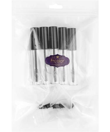  FRCOLOR Frcolor 5 x 10ml Reusable Mascara Tubes with Eyelashes Magic Wand and Transfer Pipettes for Castor Oil - Buy Online on GoSupps.com