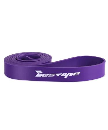 Resistance Band Pull Up Assist Band - Premium Latex Durable Workout Exercise Loop Band Stretch Training Fitness Band for Men Women Home Gym Powerlifting Yoga purple