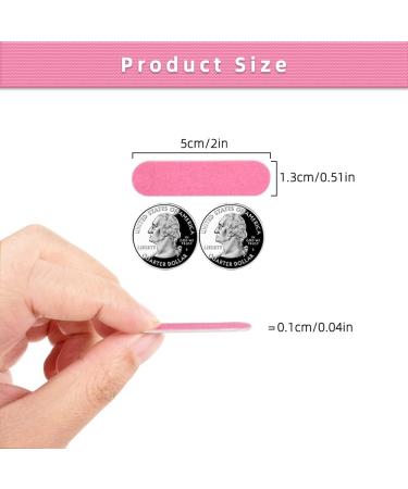 VIOCIWUO Mini Nail File Bulk 300pcs (180/240 Grit) Disposable Double Sided Emery Boards - Purple & Pink Manicure Tools - Buy Online on GoSupps.com