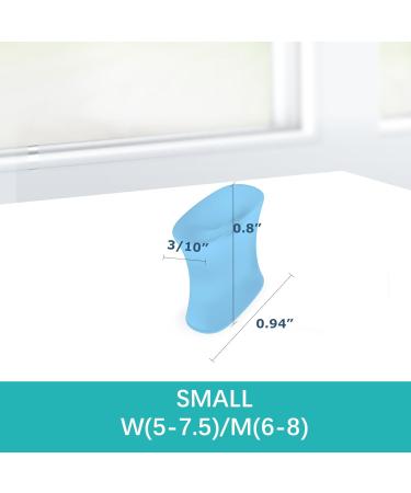 Upgraded Gel Toe Separators 12-Pack Soft Silicone Bunion Pads & Toe Spacers for Men & Women - Align Overlapping Toes & Relieve Calluses - Buy Online on GoSupps.com