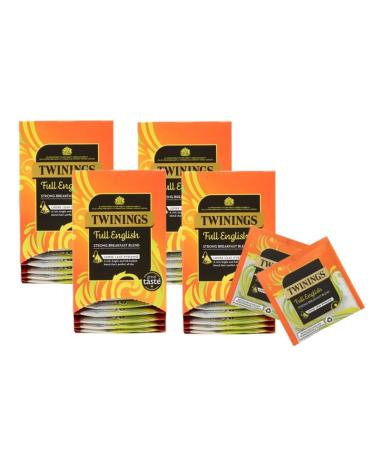 English Breakfast Pyramids Twining Envelopes Individually Wrapped x 60 The Full English