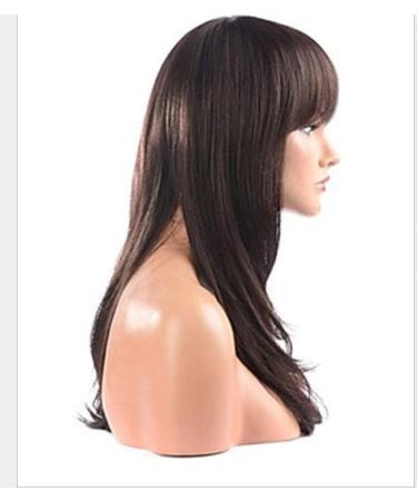 Buy Baju Na Wifi S Long Water Wave Synthetic Wig with Bangs - Heat Resistant Cosplay Wig for African American Women - Buy Online on GoSupps.com