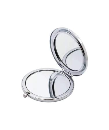 Teegxddy 1PCS Magnifying Small Makeup Mirror Personalized Pocket Mirror Makeup Accessories Daughter Birthday Gift