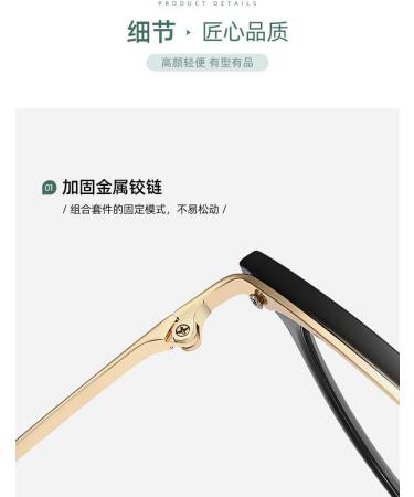 SERONI Round TR90 Blue Light Blocking Glasses for Men & Women | Anti UV Ray Computer & Reading Glasses in Green-Rose Gold - 52mm - Buy Online on GoSupps.com