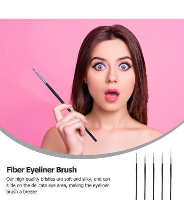 Beaupretty 5 Piece Fine Eyeliner Brush Set - Precision Eye Makeup Applicator for Lipstick & Eyeliner - Bulk Cosmetic Brushes for Professional Use - Buy Online on GoSupps.com