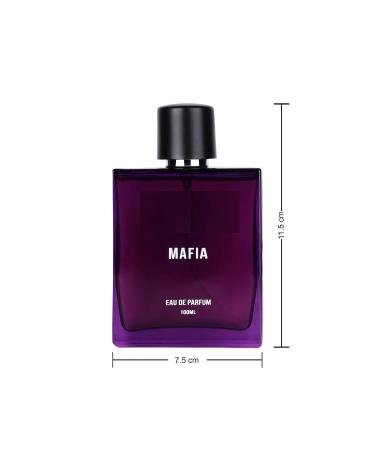 MAFIA Eau De Parfum Perfume For Men 100ml Premium Spicy & Woody Long Lasting Liquid Perfume - Buy Online on GoSupps.com