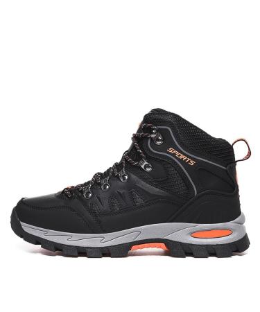 Idea frames men women women hiking shoes waterproof outdoor anti-slip hiking boots sporty comfortable easy outdoor hiking trekking shoes brown/black gray/black violet/gray orange 36-46 EU 39 EU A22 black
