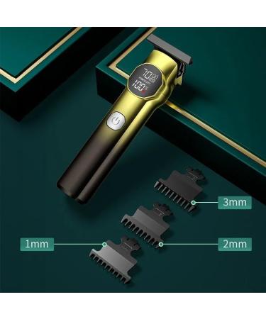 Buy Rechargeable Hair Clippers for Men - Electric Push Shear Hair Trimmer in Gradient Green - International Shipping Available - Buy Online on GoSupps.com