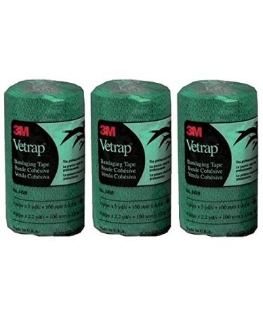 Vetrap Horse Bandaging Tape  Hunter Green  4-In. x 5-Yds.