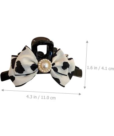 Abaodam Hairpin Hair Grab Hair Clamps Hair Bow Claw Clip Alligator Hair Clips for Bows Jaw Hair Clips Jaw Clip Bow Hair Clip Hair Claw Ponytail Holder Pearl Christmas Cloth Women's - Buy Online on GoSupps.com