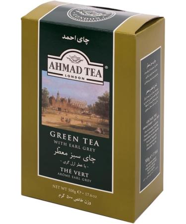 Ahmad Green Tea with Earl Grey - Buy Online on GoSupps.com