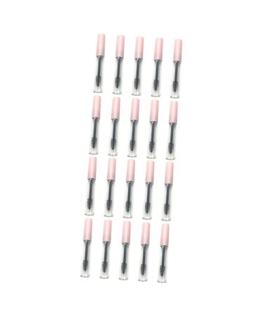 Hemoton 20 Pcs Air Traffic Control Mascara Clear Lip Gloss Tubes DIY Mascara Bottle Lash Tubes The Pet 1 g (Pack of 1) Pinkx2pcs