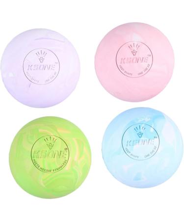 Healeeved 1stk Mini Pilates Muscle Roll - Deep Tissue Fascia Release & Core Training Massage Ball (6.5cm) - Violet Fitness Tool for Yoga & Back Relief - Buy Online on GoSupps.com