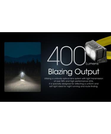 Nitecore NU25 400 USB-C Rechargeable Headlamp - Lightweight Dual Beam with Red Lighting for Hiking, Climbing, Camping - Lumentac Organizer - Buy Online on GoSupps.com