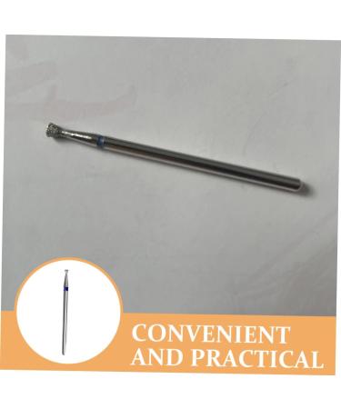 Healeved Nail Polish Tool Gel Tools Safety Bits for Nail Drill Nail Salon Supply Drill Bits for Manicure Cuticle Drill Bits for Nails Nail Bits for Nail Drill Nail File Bits Stainless Steel 4.45X2.50X2.50CM Silver - Buy Online on GoSupps.com