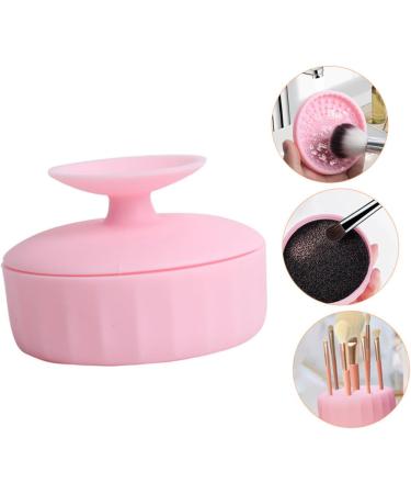 Beavorty 3pcs Makeup Brush Cleaning Box silicone brush cleaner makeup cleaning bowl makeup brush cleaner solution make up silicone makeup brush cleaner Wet and dry Silica gel carpet - Buy Online on GoSupps.com