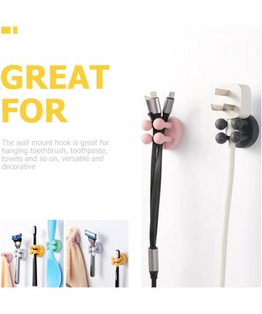 Buy Cabilock 18 Pack Self-Adhesive Shower Hooks - Best Razor Holder for Bathroom & Office Durable & Stylish - Buy Online on GoSupps.com