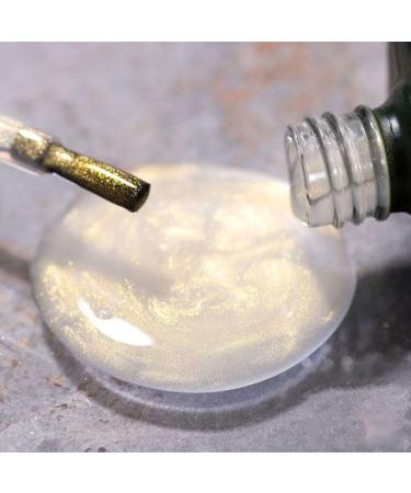 15ML DIY Nail Phototherapy Gel UV Nail Gel Nail Varnish Top Coat Gel Colorful Nail Gel Gel Nail Polish Shiny Glitter - (Color: 6)