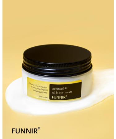 FUNNIR Advanced All in One Cream 92% for Moisturizing & Nourishing 100 g (Pack of 1) - Buy Online on GoSupps.com