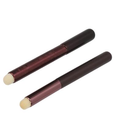Blurred Lip Lines Easy Cleaning Dual Use Artificial Fiber High-Density Professional Lip Concealer Brush Item Type: Round Tip Lipstick Smudge Brush Material: Artificial Fiber
