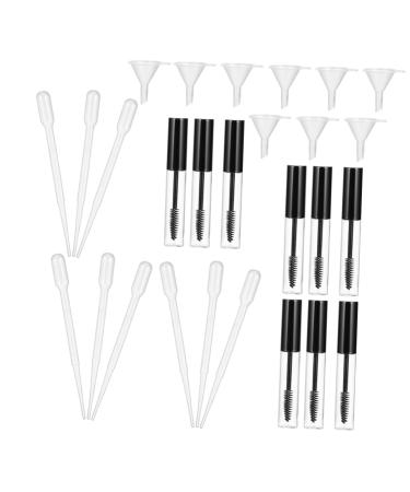 ASAKKURA 9 Set Empty Mascara Bottle Cosmetics Tube Eyelash Growth Oil Containers Tube Bottle Transparent Abs