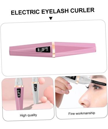 Beatifufu 1pc Electric Eyelash Curler Power Tools USB Charging Lash Curler USB Eyelash Curler Electric Tool USB Eye Lash Curling Clip Heated Eyelash Curler Abs Portable Beauty Tools - Buy Online on GoSupps.com