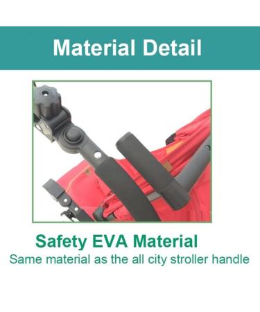 Adjustable Handrail for GB Pockit Air, Pockit+ All-Terrain, Pockit+ All City Strollers - Travel Stroller Accessory - Buy Online on GoSupps.com