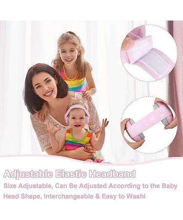 Aatif.L 2023 Baby Ear Defenders - Noise Reduction Earmuffs for Infants & Toddlers (0-36 months) - Pink & Grey - Buy Online on GoSupps.com