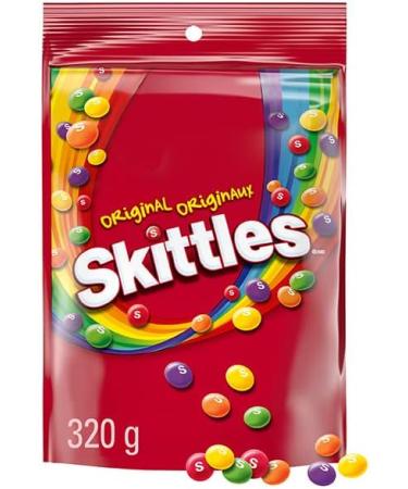 Skittles Tropical Bulk Box 11.34 Kilograms & Original Chewy Candy Bowl Size Bag 1 Pack 320g Per Pack Bulk Box + Candy Bowl Size Bag - Buy Online on GoSupps.com
